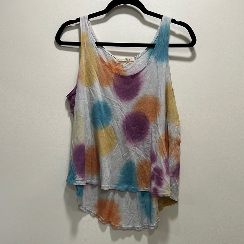 𝅺ALTERNATIVE Tye Die Colorful Tank Top